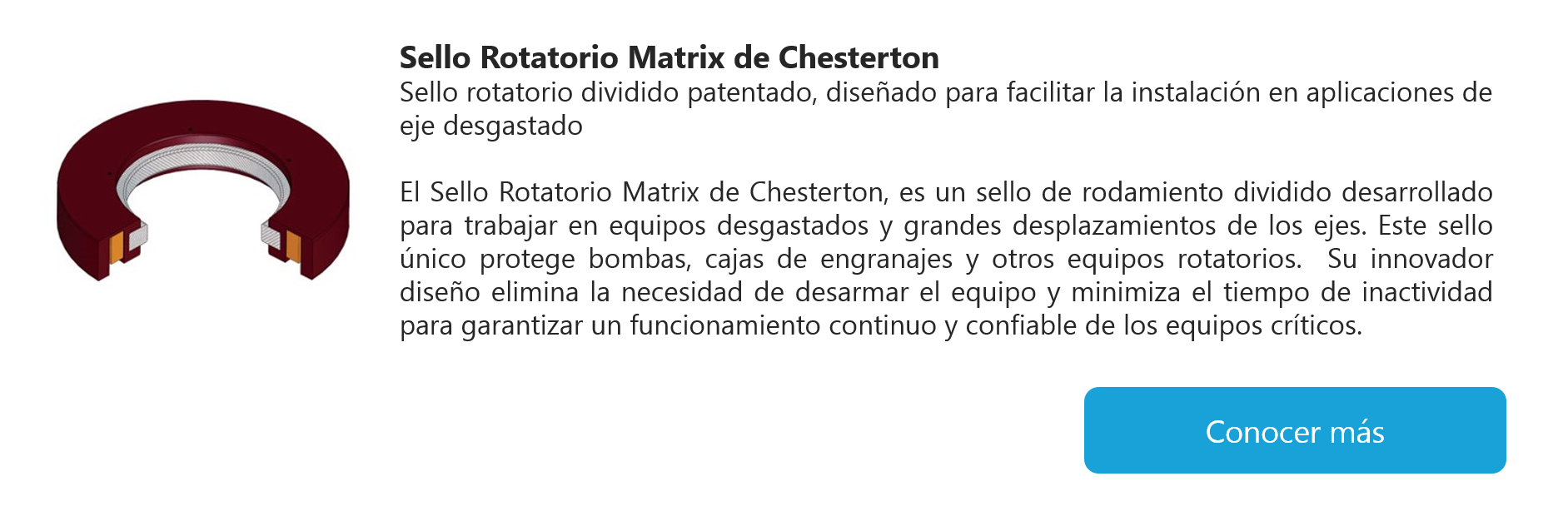 Sello Rotatorio Matrix de Chesterton